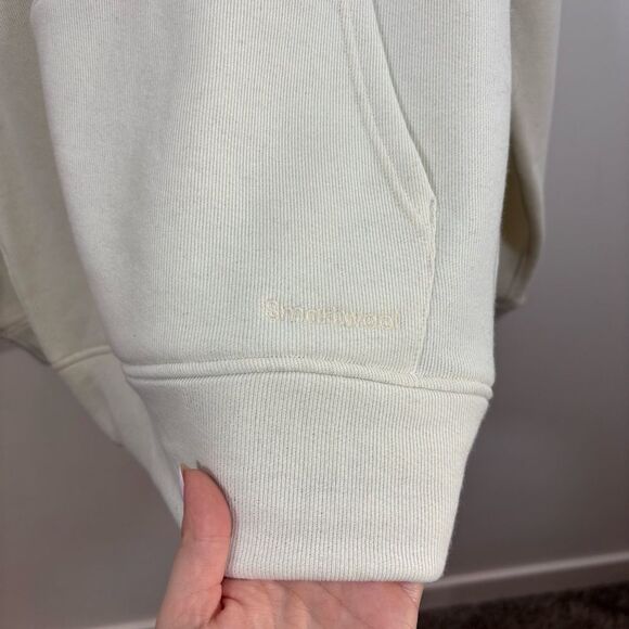 Smartwool Recycled Terry Hoodie Sweatshirt NEW with tags Size XS almond Unisex - Picture 6 of 14
